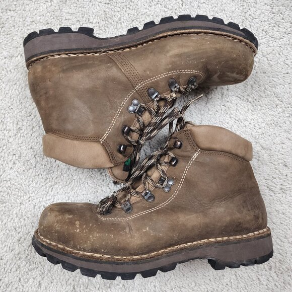 Limmer Germany The Standard Brown Leather Hiking Boots Size 9.5 US Light Stains main image 4